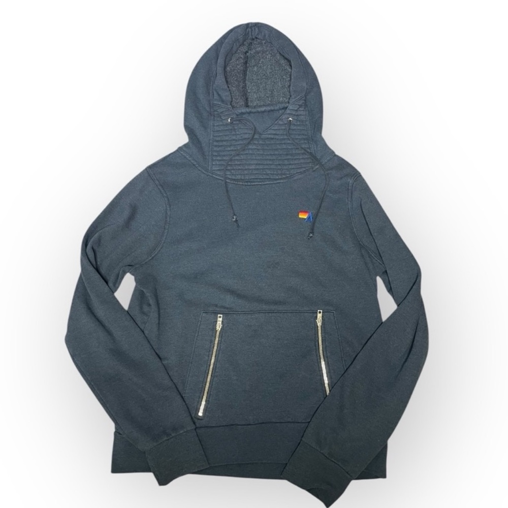 Aviator nation grey ninja hoodie